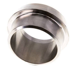 Sanitary (Dairy) Fitting 50mm Cone x 42.4mm Weld End Stainless Steel