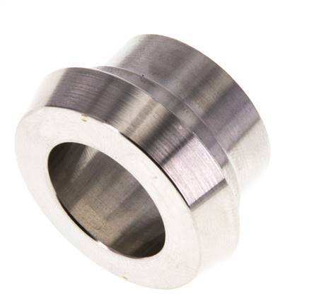 Sanitary (Dairy) Fitting 28mm Cone x 21.3mm Weld End Stainless Steel