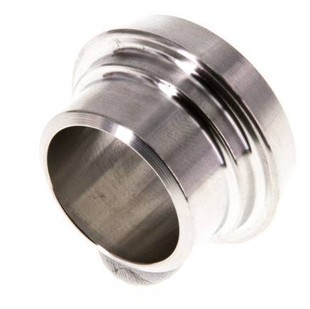 Sanitary (Dairy) Fitting 28mm Cone x 21.3mm Weld End Stainless Steel