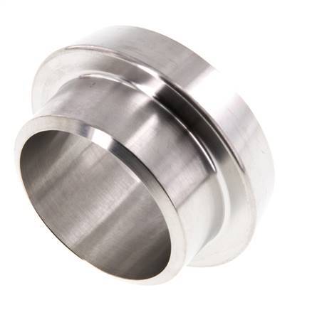 Sanitary (Dairy) Fitting 44mm Cone x 33.7mm Weld End Stainless Steel