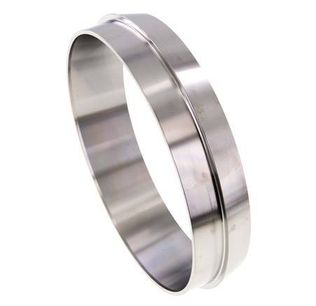 Sanitary (Dairy) Fitting 176mm Cone x 168.3mm Weld End Stainless Steel