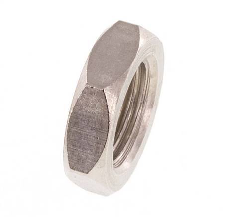 Lock Nut G1/8'' Nickel Plated Brass [10 Pieces]