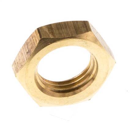 Lock Nut G1/8'' Brass [10 Pieces]