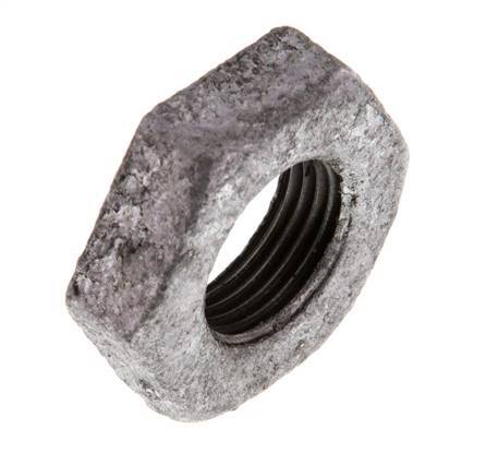 Lock Nut Rp3/8'' Malleable Cast Iron [10 Pieces]