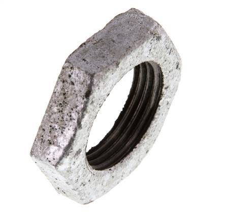 Lock Nut Rp1'' Malleable Cast Iron [5 Pieces]