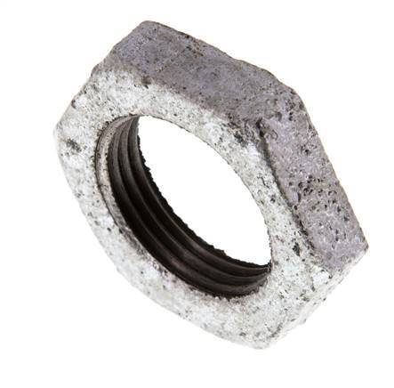 Lock Nut Rp1'' Malleable Cast Iron [5 Pieces]