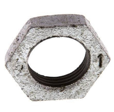 Lock Nut Rp1'' Malleable Cast Iron [5 Pieces]