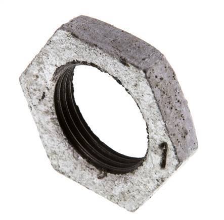 Lock Nut Rp1'' Malleable Cast Iron [5 Pieces]