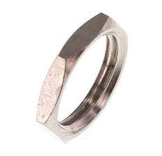 Lock Nut G1/2'' Nickel Plated Brass [10 Pieces]