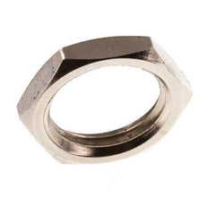 Lock Nut G1/4'' Nickel Plated Brass [10 Pieces]