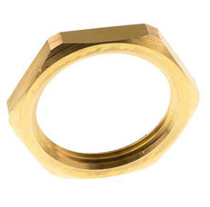 Lock Nut G1 1/4'' Brass