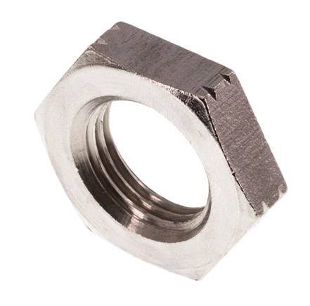 Lock Nut Rp1/2'' Stainless Steel [2 Pieces]