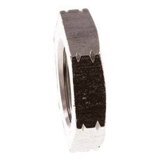 Lock Nut Rp1/2'' Stainless Steel [2 Pieces]