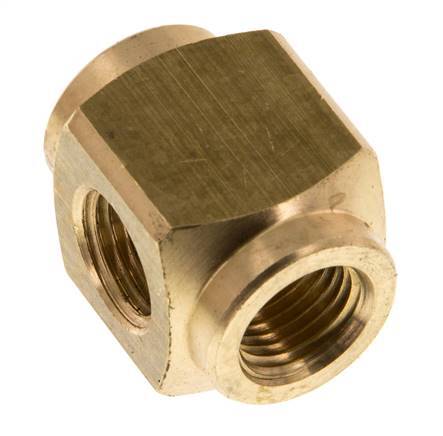 3-way Air Distributor G1/4'' Brass 16 bar (224.8 psi) [2 Pieces]