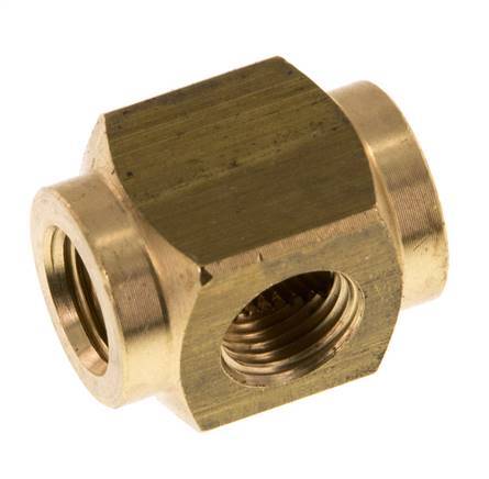 3-way Air Distributor G1/8'' Brass 16 bar (224.8 psi) [2 Pieces]