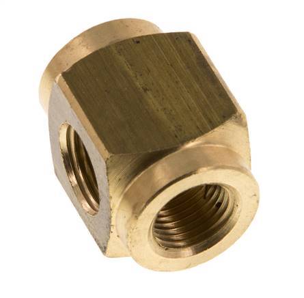 3-way Air Distributor G1/8'' Brass 16 bar (224.8 psi) [2 Pieces]