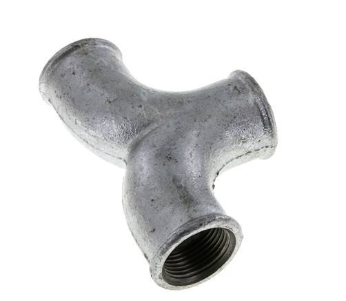 Tee Fitting Rp1'' Female Malleable cast iron 25bar (351.25psi)