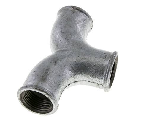 Tee Fitting Rp1'' Female Malleable cast iron 25bar (351.25psi)