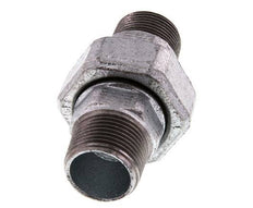 Union Straight Connector R1'' Cast Iron Flat Seal 25bar (351.25psi)