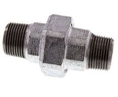 Union Straight Connector R1'' Cast Iron Flat Seal 25bar (351.25psi)