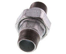 Union Straight Connector R1'' Cast Iron Flat Seal 25bar (351.25psi)