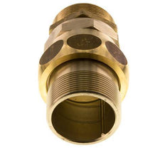 Union Straight Connector R2'' Brass Flat Seal Centellen 16bar (224.8psi)