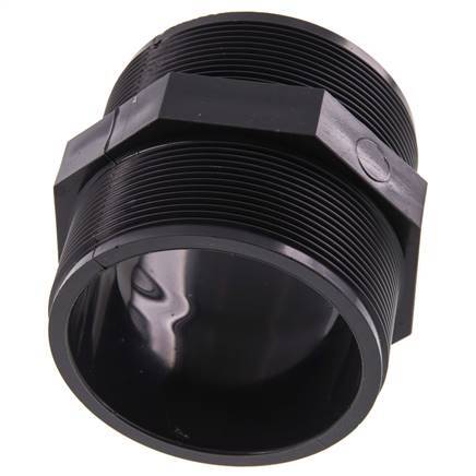 Reducing Double Nipple G3'' PVC-U 16bar (224.8psi) EN 1452-3