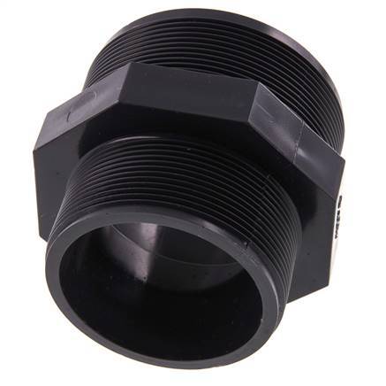 Reducing Double Nipple G2 1/2'' x G3'' PVC-U 16bar (224.8psi) EN 1452-3
