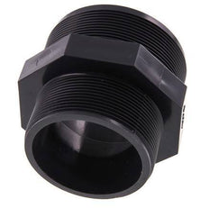 Reducing Double Nipple G2 1/2'' x G3'' PVC-U 16bar (224.8psi) EN 1452-3