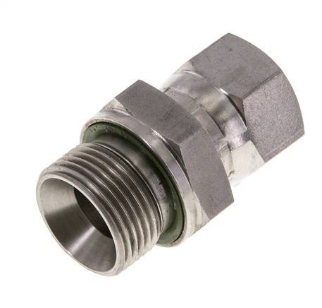 Double Nipple G3/4'' PVDF 10bar (140.5psi) FDA 36mm Hex