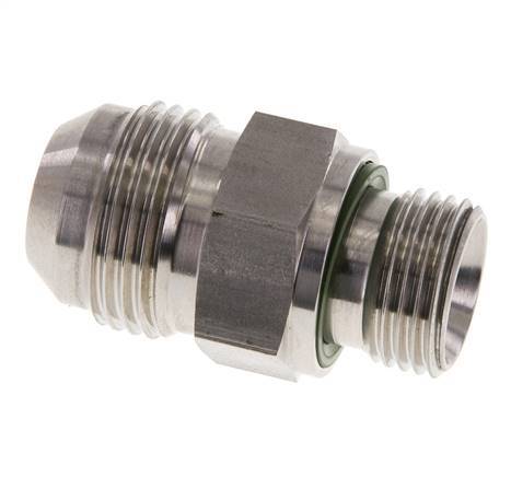 JIC Double Nipple G1/2'' x UN 1-1/16''-12 Stainless Steel FKM 210bar (2950.5psi)