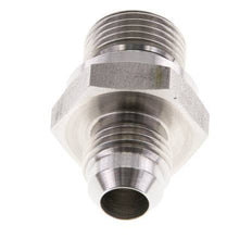 JIC Double Nipple G3/8'' x UNF 9/16''-18 Stainless Steel FKM 275bar (3863.75psi)