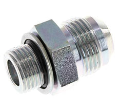 JIC Double Nipple G1/2'' x UN 1-1/16''-12 Steel NBR 210bar (2950.5psi)