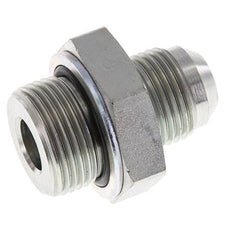 JIC Double Nipple G3/4'' x UNF 7/8''-14 Steel NBR 210bar (2950.5psi)