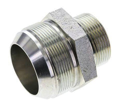 JIC Double Nipple G1 1/2'' x UN 2-1/2''-12 Steel NBR 80bar (1124.0psi)