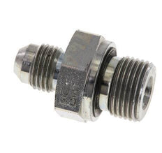 JIC Double Nipple G3/8'' x UNF 1/2''-20 Steel NBR 275bar (3863.75psi) [2 Pieces]