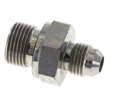 JIC Double Nipple G3/8'' x UNF 1/2''-20 Steel NBR 275bar (3863.75psi) [2 Pieces]