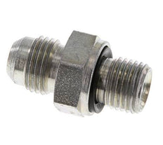 JIC Double Nipple G1/4'' x UNF 9/16''-18 Steel NBR 275bar (3863.75psi) [2 Pieces]