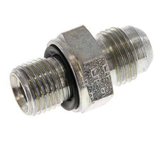 JIC Double Nipple G1/4'' x UNF 9/16''-18 Steel NBR 275bar (3863.75psi) [2 Pieces]