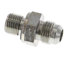 JIC Double Nipple G1/4'' x UNF 9/16''-18 Steel NBR 275bar (3863.75psi) [2 Pieces]