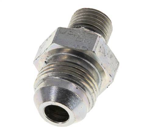 JIC Double Nipple G1/4'' x UNF 3/4''-16 Steel NBR 275bar (3863.75psi) [2 Pieces]