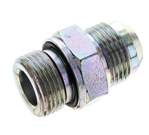 JIC Double Nipple M27 X 2 x UN 1-1/16''-12 Steel NBR 210bar (2950.5psi)