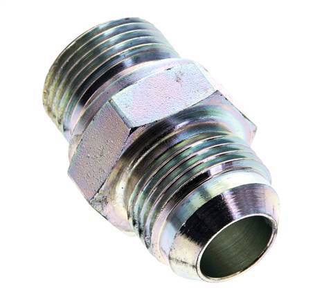 JIC Double Nipple M27 X 2 x UN 1-1/16''-12 Steel NBR 210bar (2950.5psi)