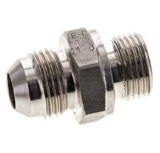 JIC Double Nipple M18 X 1.5 x UNF 3/4''-16 Stainless Steel FKM 275bar (3863.75psi)