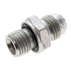 JIC Double Nipple M14 X 1.5 x UNF 9/16''-18 Steel NBR 275bar (3863.75psi) [2 Pieces]