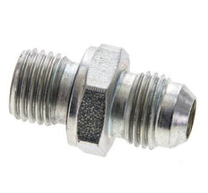 JIC Double Nipple M14 X 1.5 x UNF 9/16''-18 Steel NBR 275bar (3863.75psi) [2 Pieces]