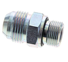 JIC Double Nipple M22 X 1.5 x UN 1-1/16''-12 Steel NBR 210bar (2950.5psi)