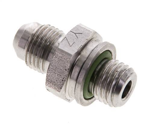 JIC Double Nipple M12 X 1.5 x UNF 1/2''-20 Stainless Steel FKM 275bar (3863.75psi)