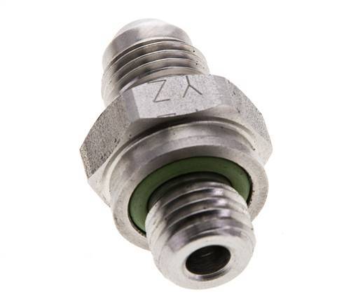 JIC Double Nipple M12 X 1.5 x UNF 1/2''-20 Stainless Steel FKM 275bar (3863.75psi)