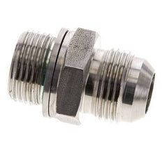 JIC Double Nipple M27 X 2 x UN 1-1/16''-12 Stainless Steel FKM 210bar (2950.5psi)